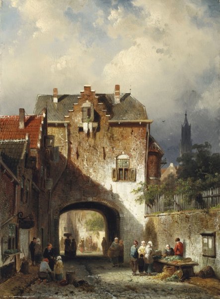 Живопись Лейкерт Шарль