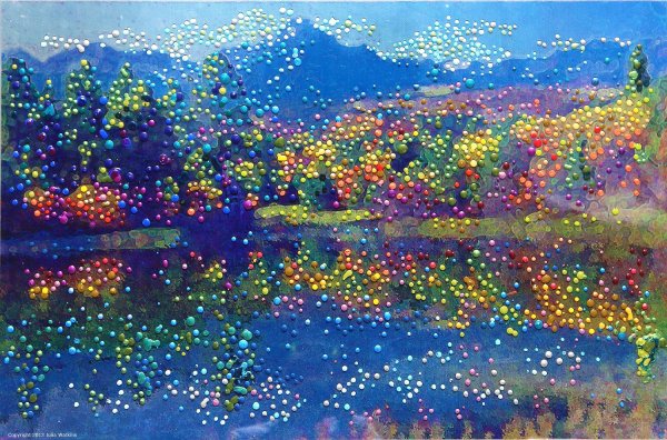 Энергетическая живопись Джулия Воткинск