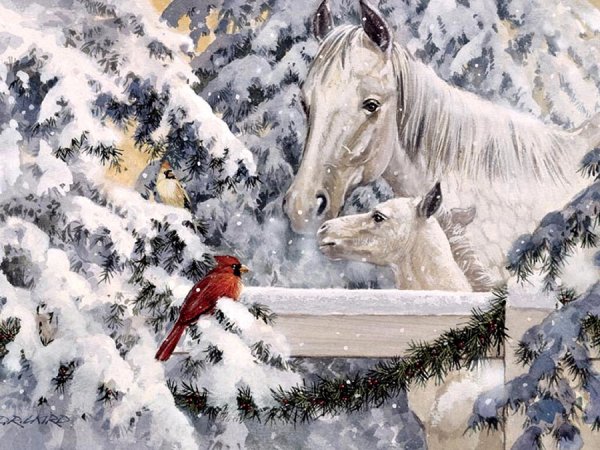 Художник Douglas r. Laird лошади