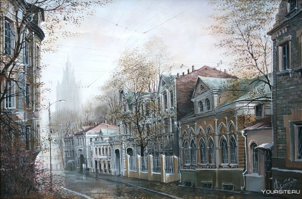 Живопись , Алексей Шалаев , пейзаж, Москва