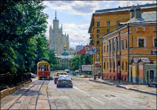 Живопись Алексей Шалаев Старая Москва