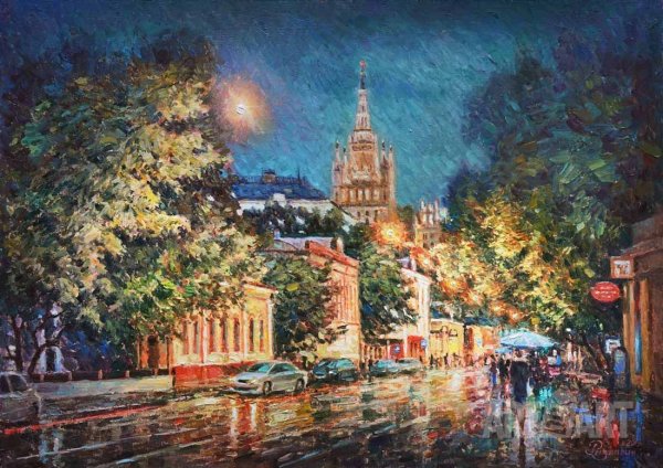 Алексей Шалаев городской пейзаж