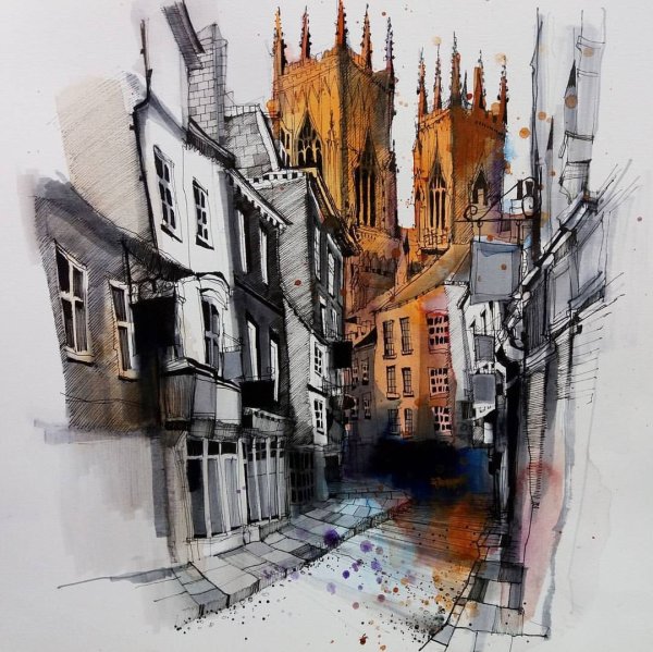 Ian Fennelly Urban Sketching