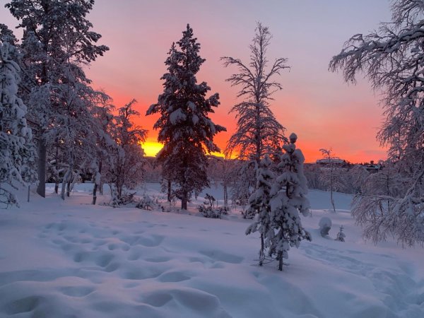 Зимний закат