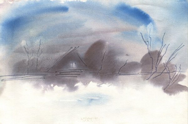 Сергей Курбатов акварель