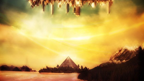 Евангелион Эстетика пейзаж