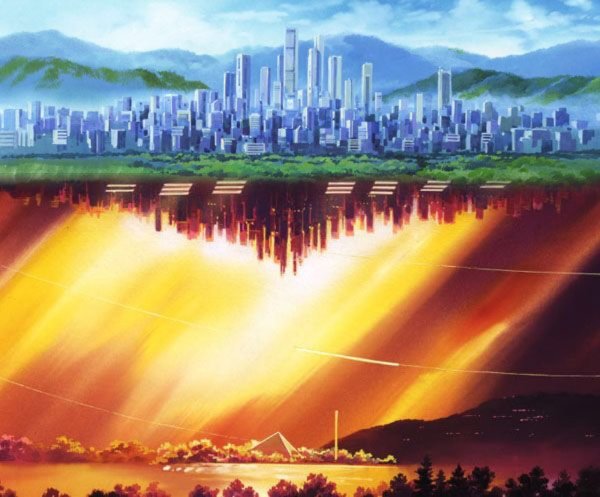 Улицы в Токио 3 Евангелион