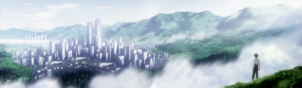 Евангелион город