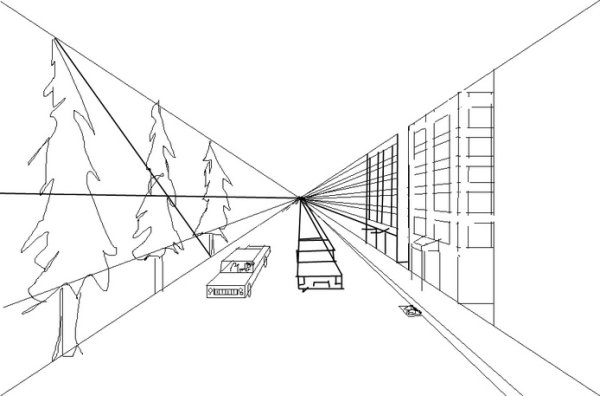 Зарисовки перспективы