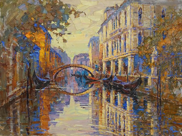 Санкт Петербург Импрессионизм маслом