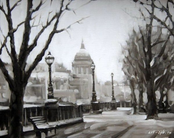 Жданов Игорь гризайль