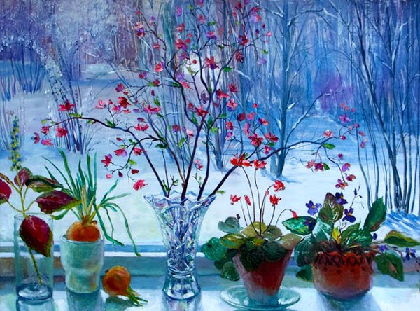 Зимнее окно