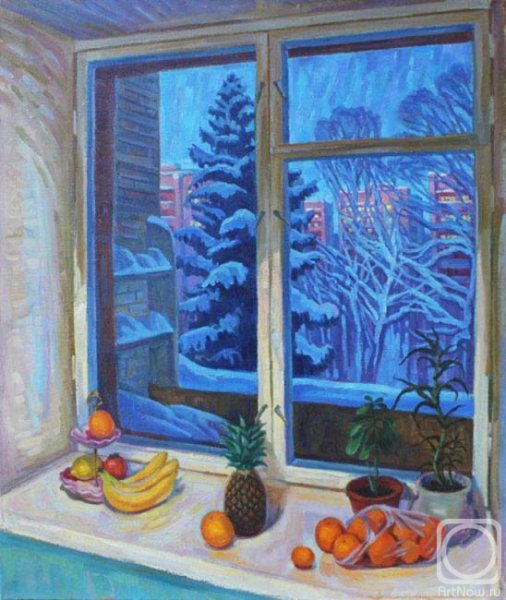 Художник Александр Волков окна