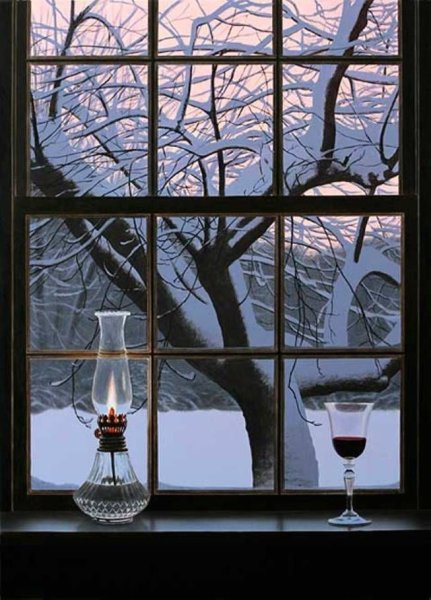 «Зима за окном.» Художник Тутунов Андрей