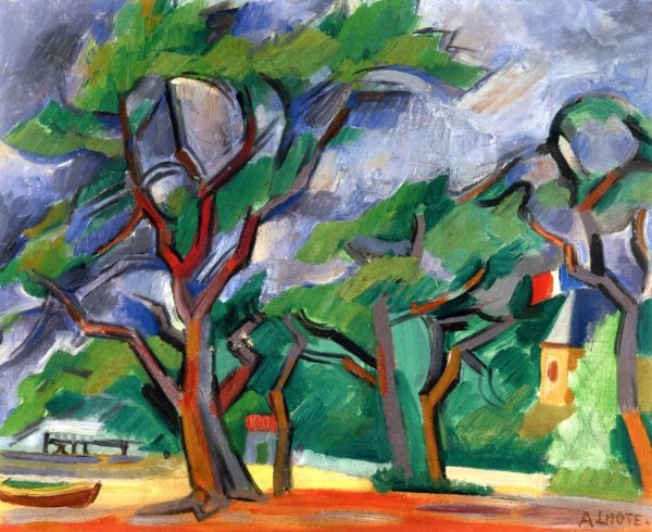 Андре лот пейзаж