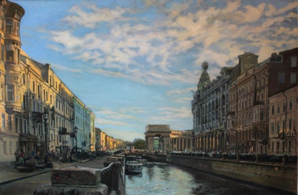 Картины Набережные Петербурга Руслана Смородинова