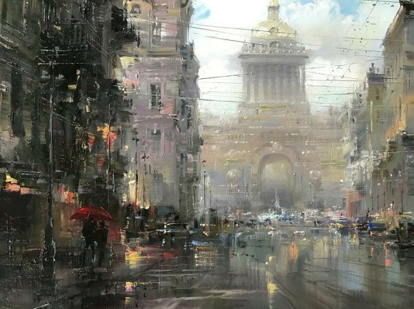 Дмитрий Балахонов картины Лондон