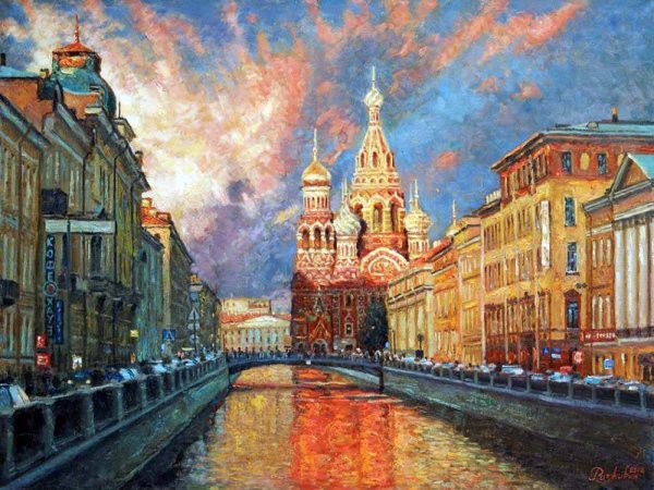 Мост Ломоносова картины