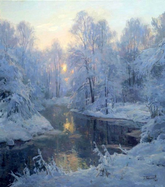 Художник Станислав Брусилов пейзажи