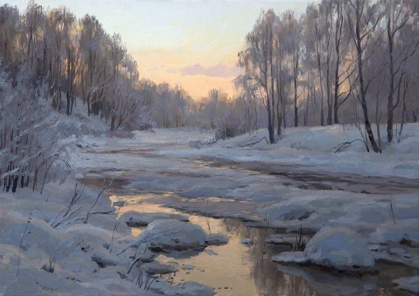 Станислав Брусилов зима