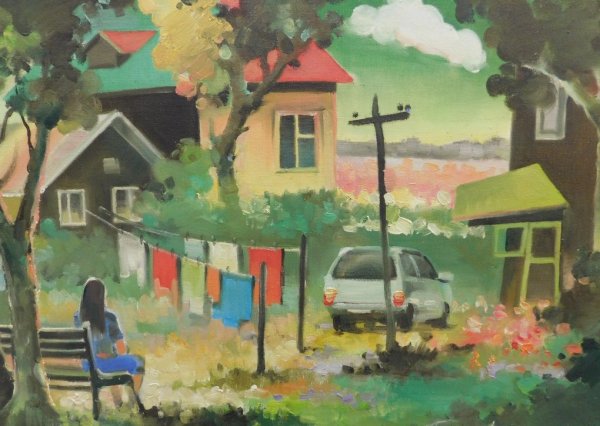 Композиция городской пейзаж