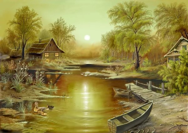 Художник Виктор Цыганов картины