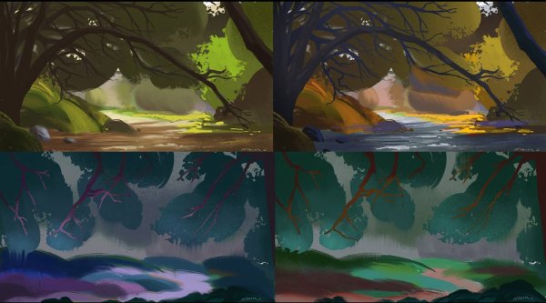 Туториал пейзаж САИ