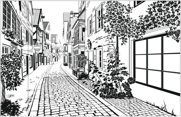 Старинные улочки Нью Йорка