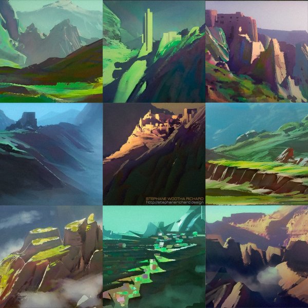 Горы туториал