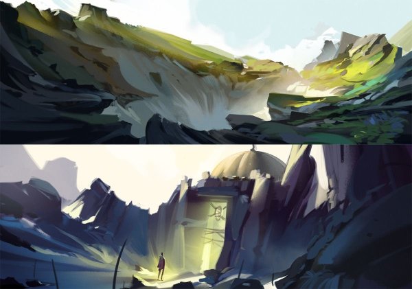 Окружение пейзаж