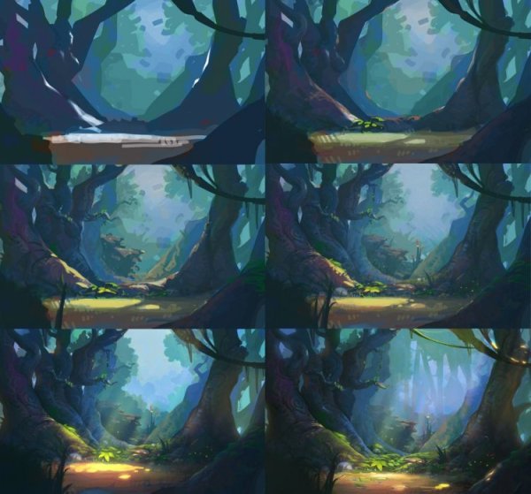 Туториал пейзаж САИ