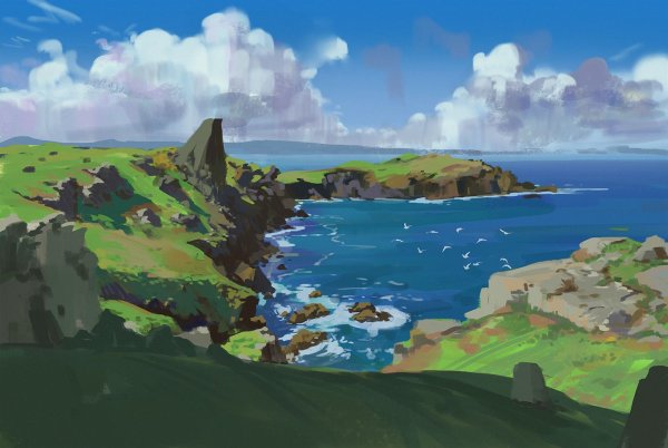 Пейзаж в САИ