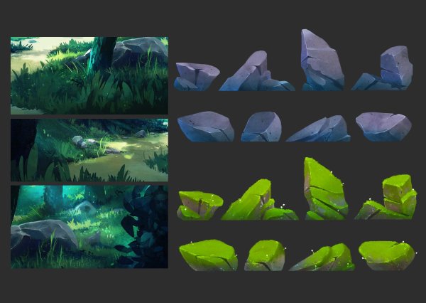 Туториал по рисованию пейзажа