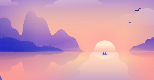 Закат туториал