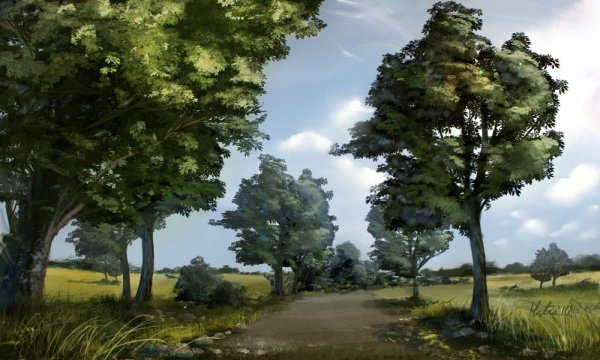 Аниме природа туториал