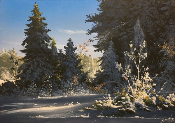 Виктор Юшкевич зима