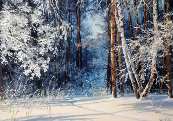 Виктор Юшкевич морозное утро