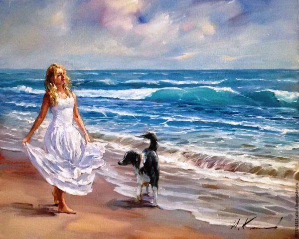 Михаил Гармаш художник. Море