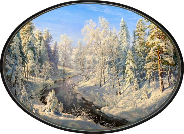 Живопись в овале