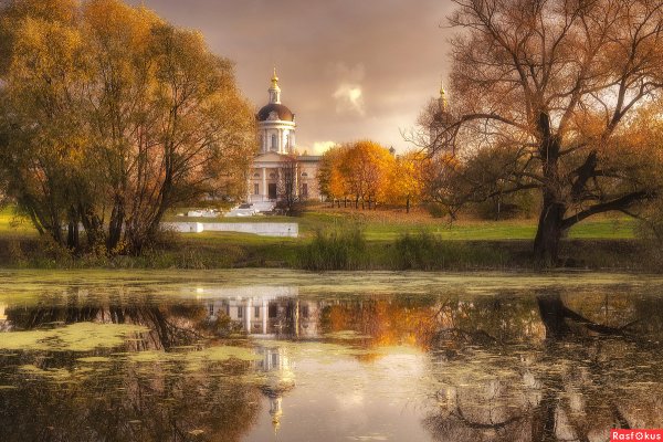 Сочнев пейзаж Церковь