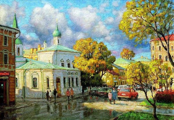 Художник Александр Стародубов Булгаковская Москва