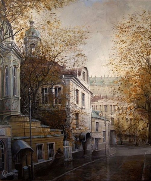 Борис Бессонов (1862-1934).. Осенние пейзажи