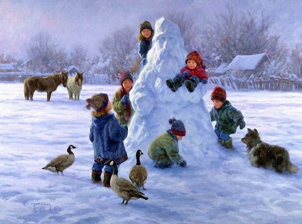 Роберт Дункан зимние забавы