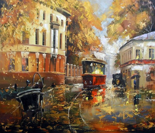 Живопись , Алексей Шалаев , пейзаж, Москва