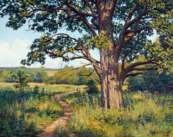 Пейзаж Ян Барткевич картины