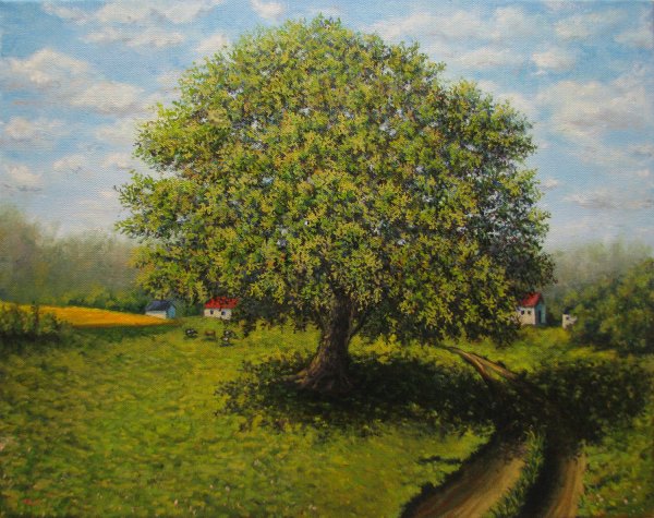 Картина Шишкина дубовая роща