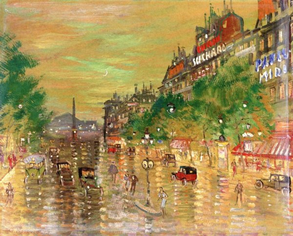 Константин Коровин ночь