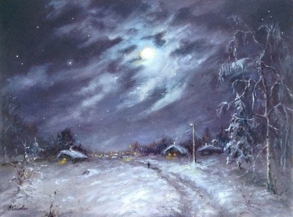 Художник Станислав Побытов пейзажи