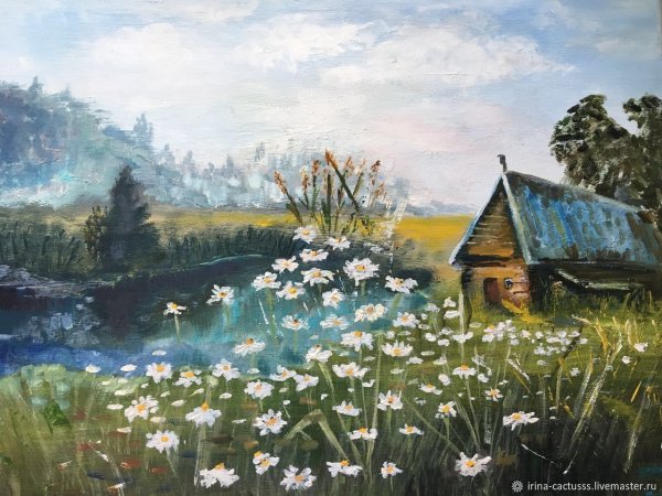 Таранов Вячеслав «деревенский пейзаж»