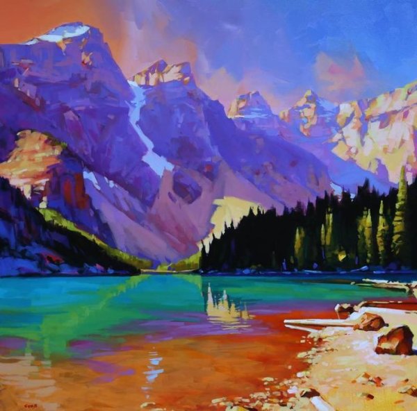 Michael o Toole акриловая живопись